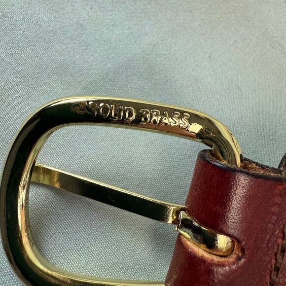 Vintage Cape Cod CB Logo Green Canvas Beltw - Picture 4 of 5